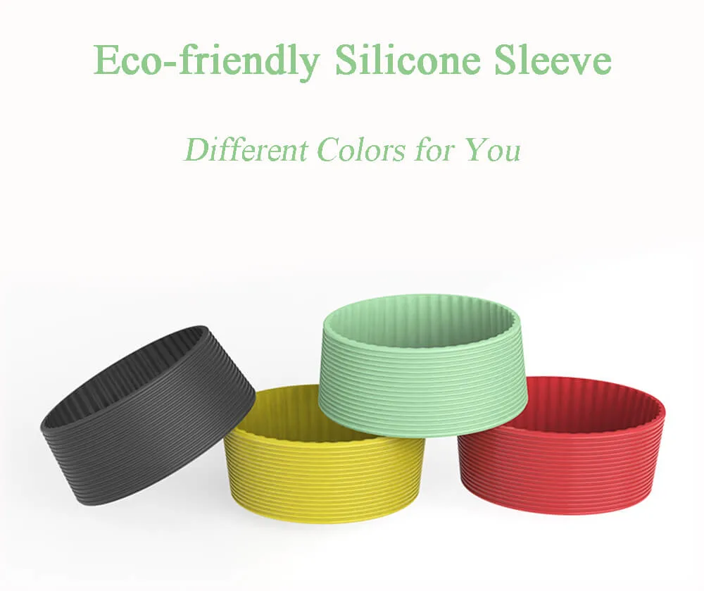 High Quality Reusable Silicone Sleeve for Glass Bottle