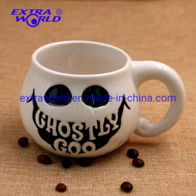 Tazza da caffè fantasma in ceramica per regali di Halloween
