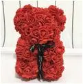 Regalo all'ingrosso di orsi di rosa in schiuma da 40 cm, regalo di decorazione per festival di compleanno di San Valentino di Natale