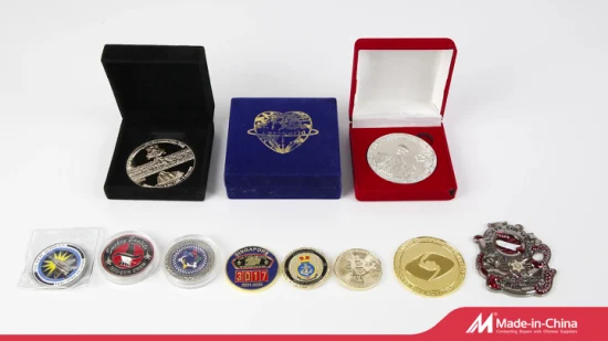 Cina all'ingrosso metallo personalizzato in lega di zinco ottone economico 3D da collezione militare esercito polizia marina pompiere souvenir premi moneta sfida bit come regalo promozionale