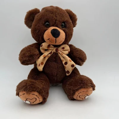 Regalo di Natale personalizzato OEM all'ingrosso Simpatico peluche morbido orsacchiotto per animali domestici / Giocattolo di peluche per bambini